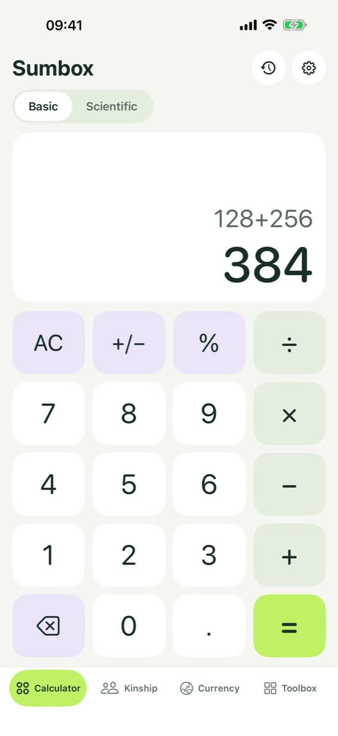 Everyday math, clearly laid out